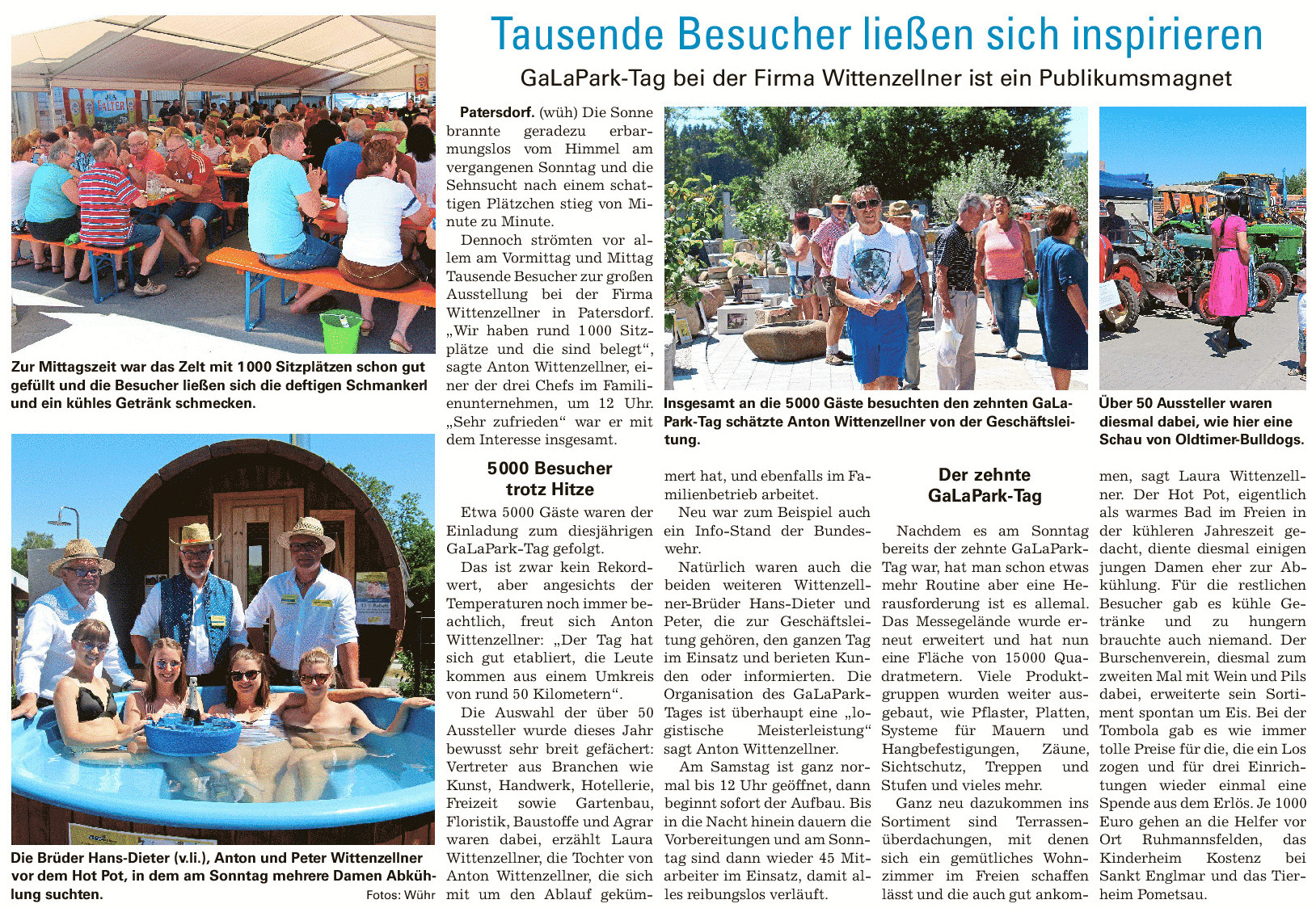 Viechtacher Bayerwald-Bote GaLaPark-Tag 2019